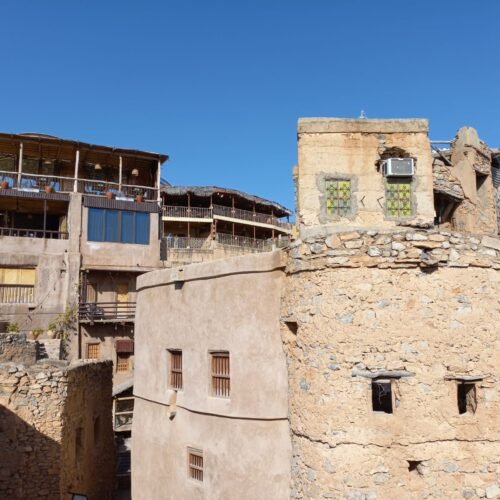 Old stone and mud-brick houses of Misfat Al Abriyeen