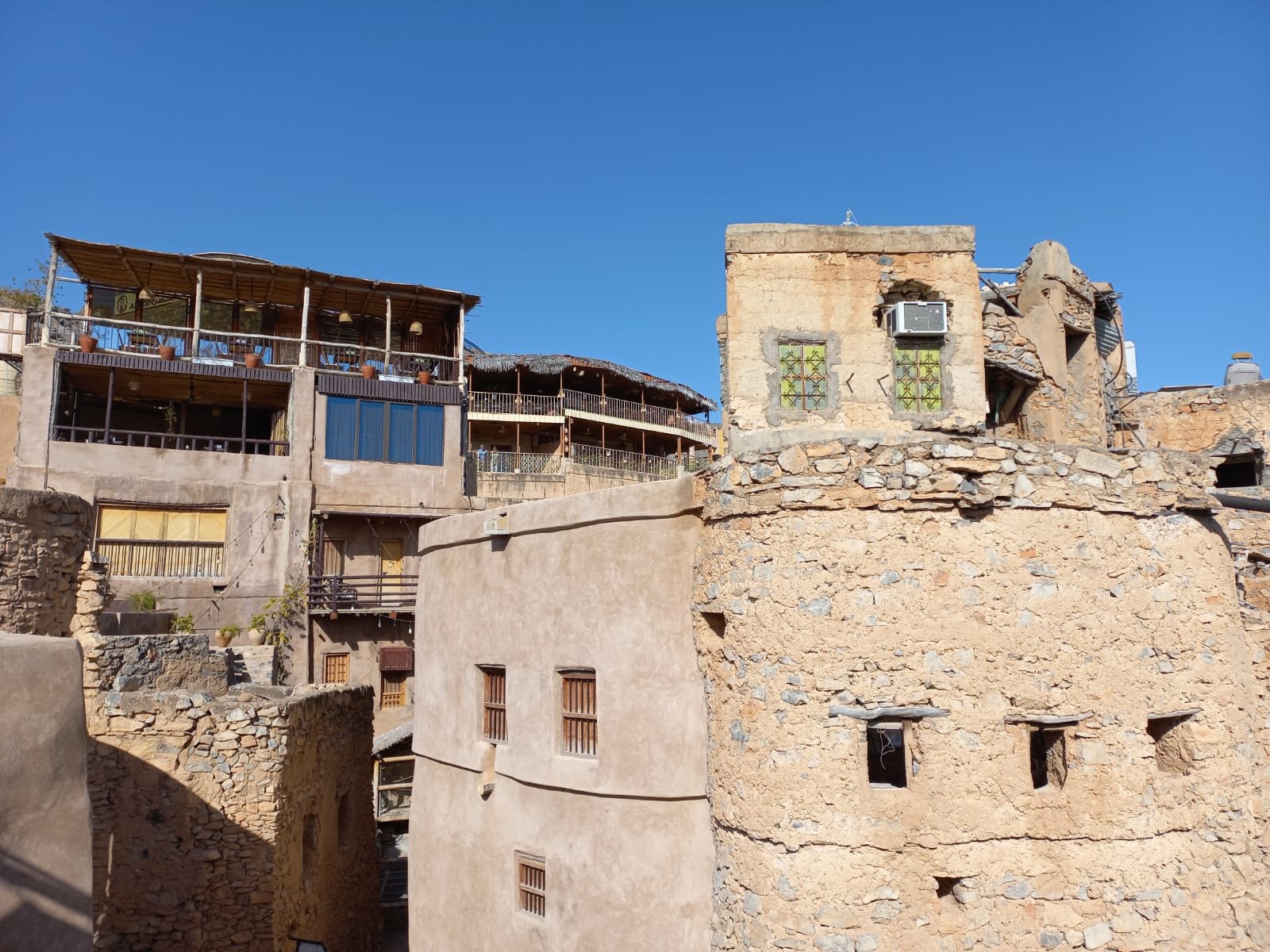 Old stone and mud-brick houses of Misfat Al Abriyeen